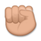 Raised Fist - Medium emoji on LG